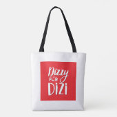 Tote Bag Talk Dizi Script White Fourre-tout (Dos)