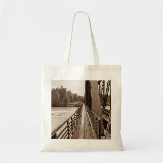 Tote Bag Talkeetna Railroad Bridge (Devant)