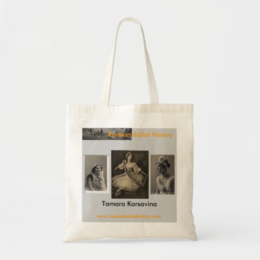 Tote Bag Tamara Karsavina Fourre-tout (Devant)