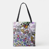 Tote Bag Tangle coloré chaque jour (Dos)