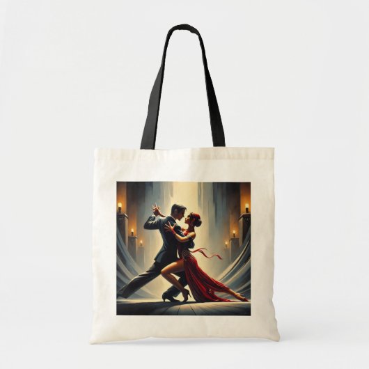 Tote Bag Tango Dancing Couple (Devant)