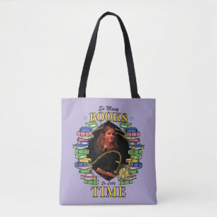 Tote Bag Tant de livres, si peu de temps