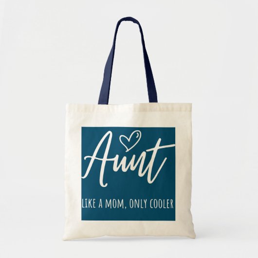 Tote Bag Tante Comme Une Mère Seulement Glacière Drôle Tant (Devant)
