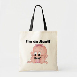 Tote Bag Tante de New Niece Tshirts et cadeaux