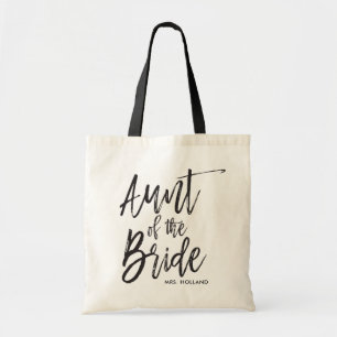 Tote Bag Tante du mariage fait sur commande de style de