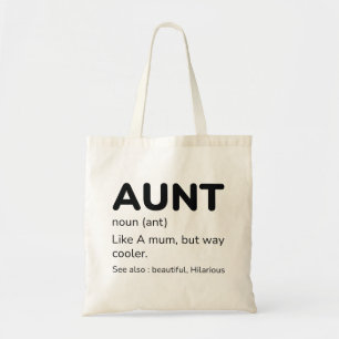 Tote Bag Tante Noun