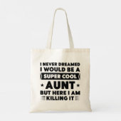 Tote Bag Tante super Cool (Dos)