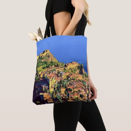Tote Bag TAORMINE - Sicile - (De près)