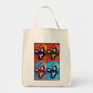 Tote Bag Tapez l'art de bruit de chaussures