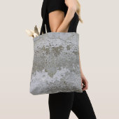 Tote Bag Tapis blanc et brun (De près)