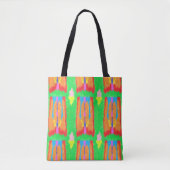 Tote Bag Tapis et chiffons Art pur abstrait suprême (Devant)