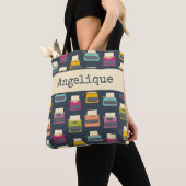 Tote Bag Tapis Vintages couleur bonbon (De près)