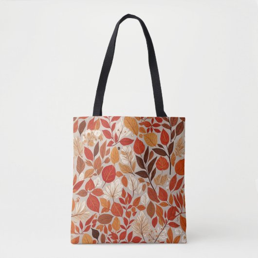 Tote Bag Tapisserie d'automne (Devant)