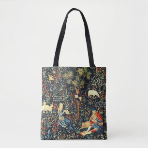 Tote Bag Tapisserie de la Renaissance médiévale Bergers et