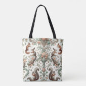 Tote Bag Tapisserie d'écureuil de la forêt victorienne (Dos)