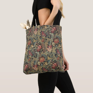Tote Bag Tapisserie florale riche Brocade Antique Classique