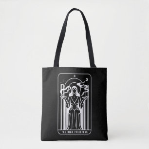 Tote Bag Tarot Haute Prêtesse Femme Mauvaise Mauvaise Mauva