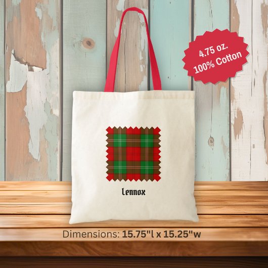 Tote Bag Tartan Clan Lennox