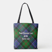 Tote Bag Tartan Clan Paterson (Dos)