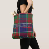 Tote Bag Tartan d'Adam de clan (De près)