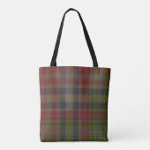 Tote Bag Tartan de clan de chasseur (Dos)