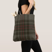 Tote Bag Tartan de clan de Flynn (De près)