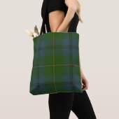 Tote Bag Tartan de clan de Johnston (De près)