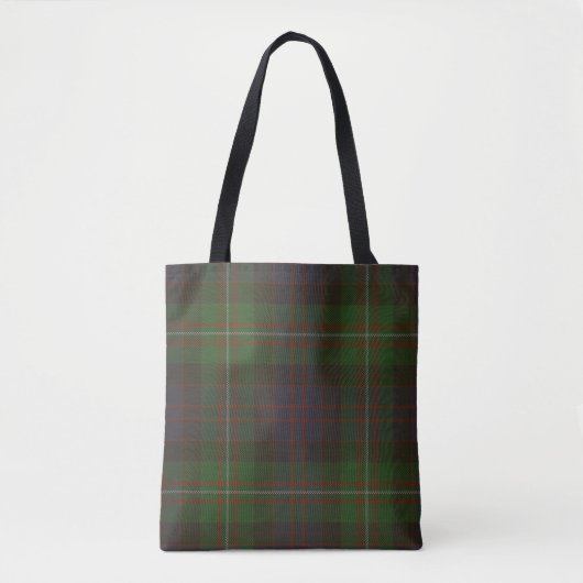 Tote Bag Tartan de clan de MacDonell (Devant)