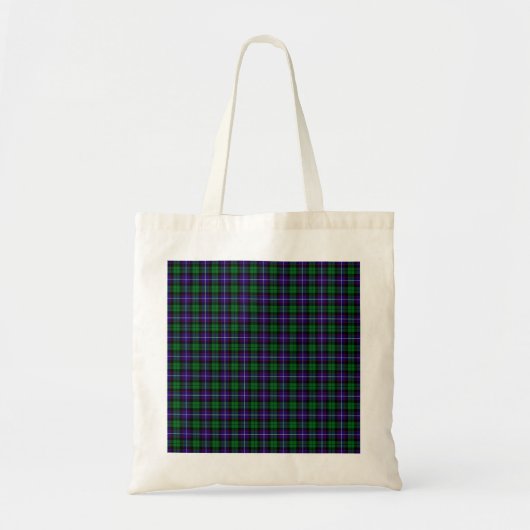 Tote Bag Tartan de Mitchell de clan (Devant)