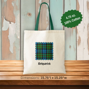 Tote Bag Tartan du clan Kirkpatrick