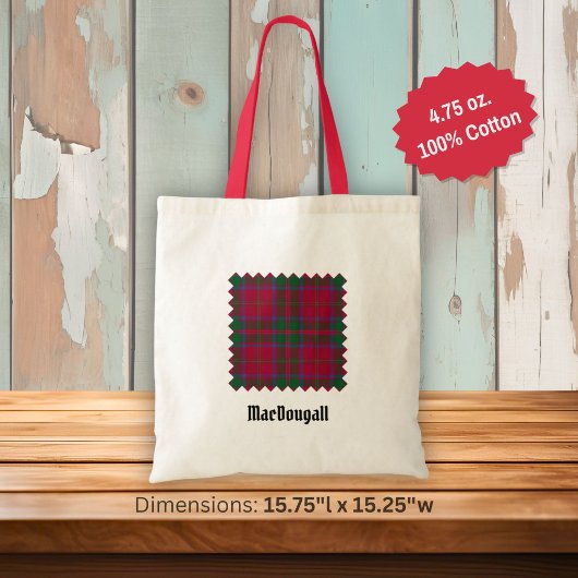 Tote Bag Tartan du clan MacDougall