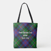 Tote Bag Tartan du clan Malcolm (Dos)