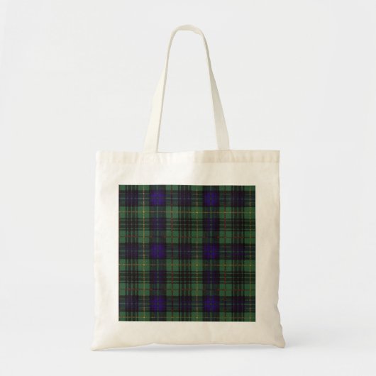 Tote Bag Tartan écossais de kilt de plaid de clan de Lewis (Devant)