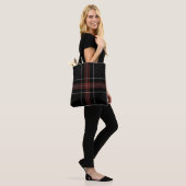 Tote Bag Tartan Plaid (Sur le modèle)