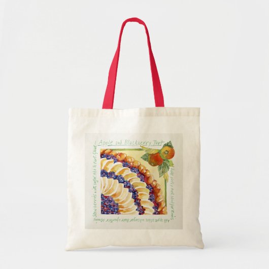 Tote Bag Tarte 2014 de mûre d'Apple (Devant)
