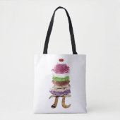 Tote Bag Tarte à la mode (Devant)