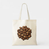 Tote Bag Tas de grains de café (Dos)