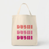 Tote Bag Tas "Dushi". (Devant)