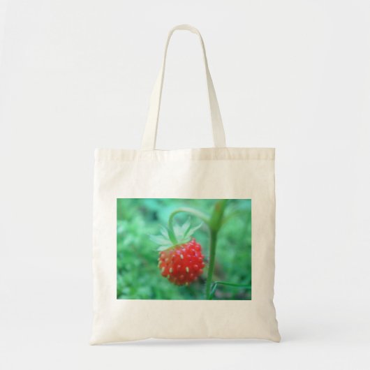 Tote Bag Tasche Walderdbeere (Devant)
