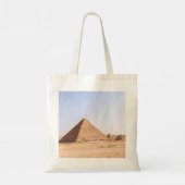 Tote Bag Tasse de café Pyramides d'Égypte (Dos)