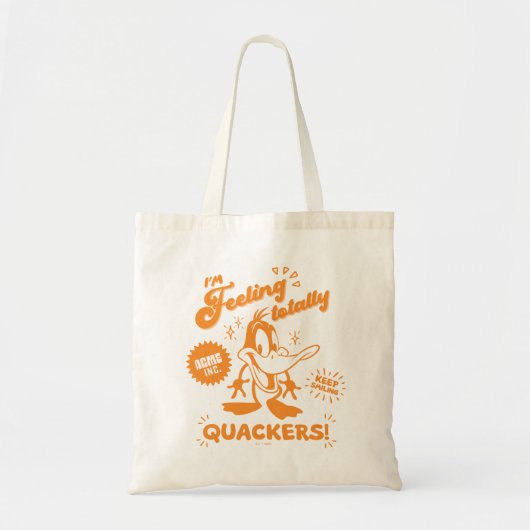 Tote Bag Tasty Retro DAFFY DUCK™ (Devant)