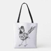 Tote Bag Tatouage 2 2 d'oiseau (Dos)