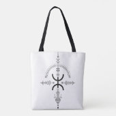 Tote Bag Tatouage amazigh (Dos)