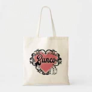 Tote Bag tatouage de coeur de bunco