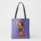 Tote Bag Tatouages de femme rousse (Devant)
