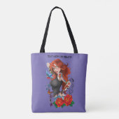 Tote Bag Tatouages de femme rousse (Dos)