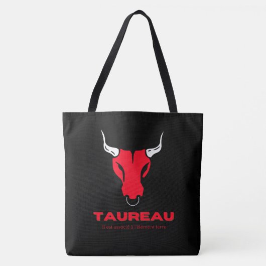 Tote Bag Taureau (Devant)