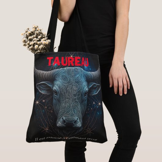 Tote Bag Taureau (De près)
