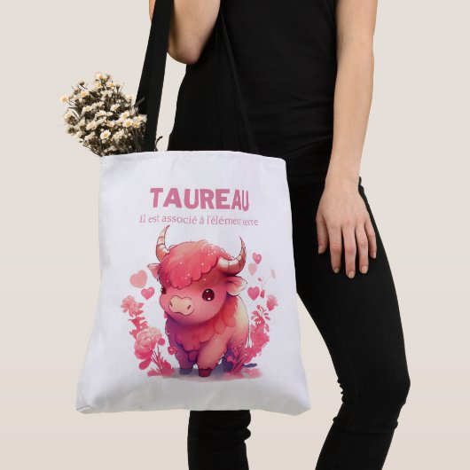 Tote Bag Taureau (De près)