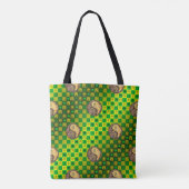 Tote Bag Taureau & Singe de feu (Dos)